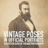 Vintage poses in official portraits