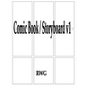 Comic Book / Storyboard v1: 200 Pages 8.5" X 11"