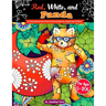 Red, White, and Panda: An Educational Red Panda Coloring Book for Adults and Children