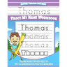 Thomas Letter Tracing for Kids Trace my Name Workbook: Tracing Books for Kids ages 3 - 5<br> Pre-K & Kindergarten Practice Workbook<br>