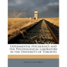 Experimental Psychology and the Psychological Laboratory in the University of Toronto