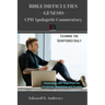 Bible Difficulties Genesis: CPH Apologetic Commentary