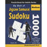 Big Book of Jigsaw Samurai Sudoku: 1000 Medium Jigsaw Sudoku Puzzles Overlapping into 200 Samurai Style