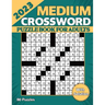 2023 Medium Crossword Puzzle Book For Adults With Solution