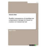 Possible consequences of awarding non compensatory damages for breach of contract on Commercial Law