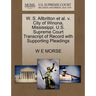 W. S. Allbritton Et Al. V. City of Winona, Mississippi. U.S. Supreme Court Transcript of Record with Supporting Pleadings