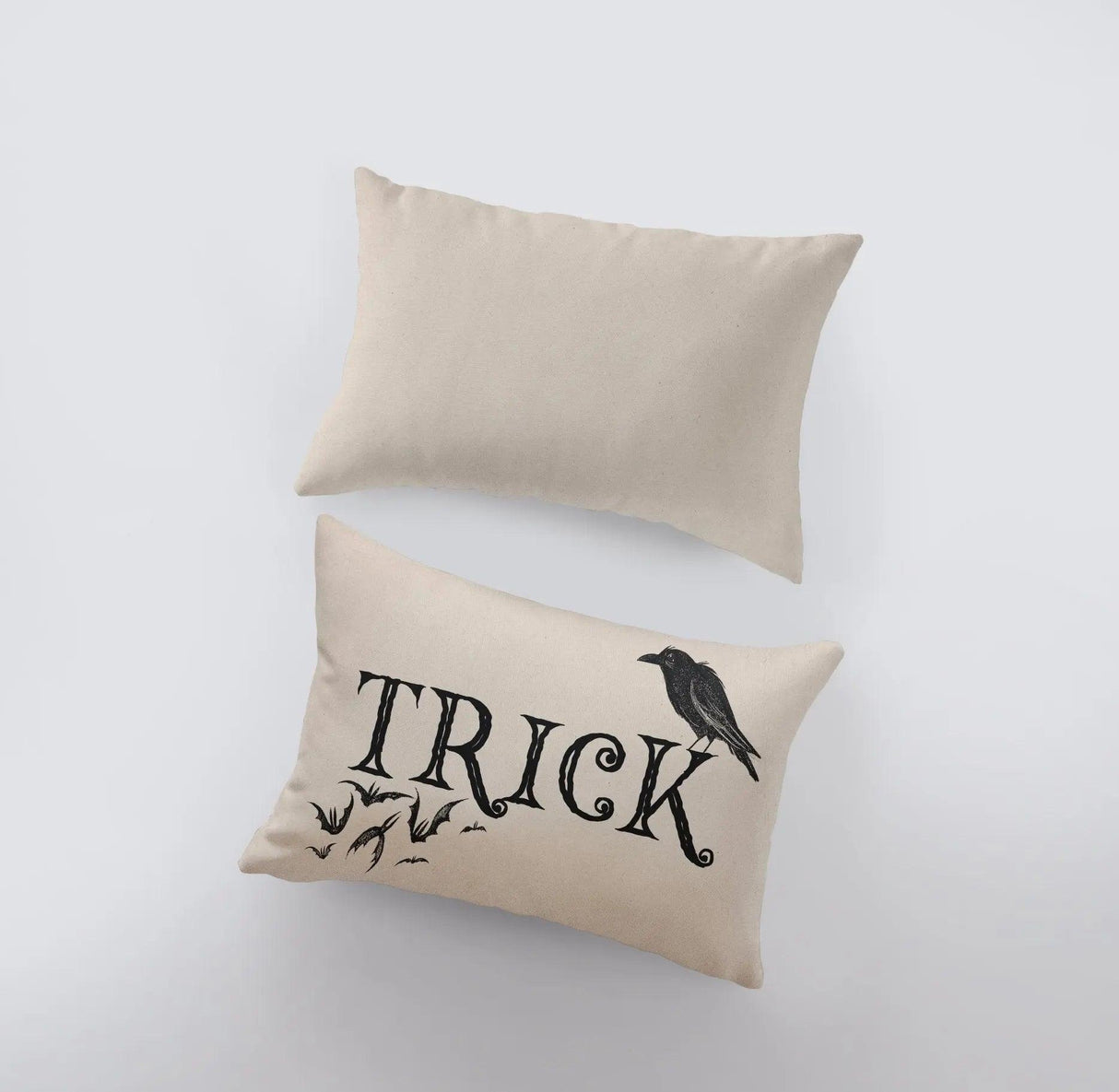 Trick or Treat Pillow Set | Fall Décor | Halloween Pillows | Halloween Décor | Fall Throw Pillows | Cute Throw Pillows by UniikPillows - Vysn