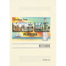 Vintage Lined Notebook Greetings from Daytona Beach, Florida