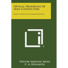 Optical Properties of Semi-Conductors: Semi-Conductor Monographs