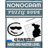 Nonogram Puzzle Book: Picross: Hanjie: Griddlers: Nonogram Puzzle Books for Adults: Japanese Crossword Picture Puzzles