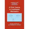 A First Course in Continuum Mechanics