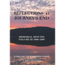 Reflections at Journey's End: Memorial Minutes Volume Iii 1980-1999