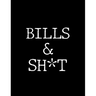 Bills & Shit: Adult Budget Planner, Weekly Expense Tracker, Monthly Budget, Budget Planner Book, Daily Planner Book, Bill Tracking