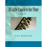 26 Little Caprices for Flute: Op 37