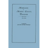 Marriages of McMinn County, Tennessee, 1821-1864