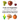 English-Burmese (Myanmar) Fruits and Vegetables Children's Bilingual Picture Dictionary