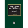Names of Persons who took the Oath of Allegiance to the State of Pennsylvania between the years 1777 and 1789