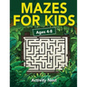 Mazes For Kids Ages 4-8: Maze Activity Book for Kids 4-6, 6-8 Workbook for Games, Puzzles, and Problem-Solving