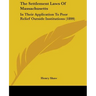 The Settlement Laws Of Massachusetts: In Their Application To Poor Relief Outside Institutions (1899)