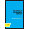 Literature of Agricultural Research