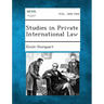 Studies in Private International Law