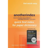 anotherindex: Index for Random House Webster's unabridged dictionary second edition