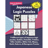 Japanese Logic Puzzles: Different types of logic puzzles (Sudoku, Futoshiki, Hashi, Nonogram and more!)