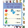 Match the picture: Using a line links the image to the word that corresponds to it. visual book that will help your child to know the spe