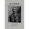 As I Find It: Book III: Descendants of the Seal (Seale), Barlow, Pitts, Southworth, and Taylor Families of Caroline County, Virginia