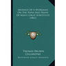 Musings of a Workman on the Pains and Praise of Man's Great Substitute (1861)
