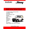 Suzuki Jimny English Factory Parts Manual JA12, JA22W Series