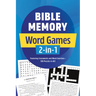 Bible Memory Word Games 2-In-1: Featuring Crosswords and Word Searches--100 Puzzles in All!