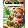 GEORGINA - An enchanting coloring book and story about friendship and changing seasons