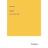 Poems: From 1860 to 1868