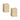 Simplux LED Squared Candle with Moving Flame and Remote (Set of 2)