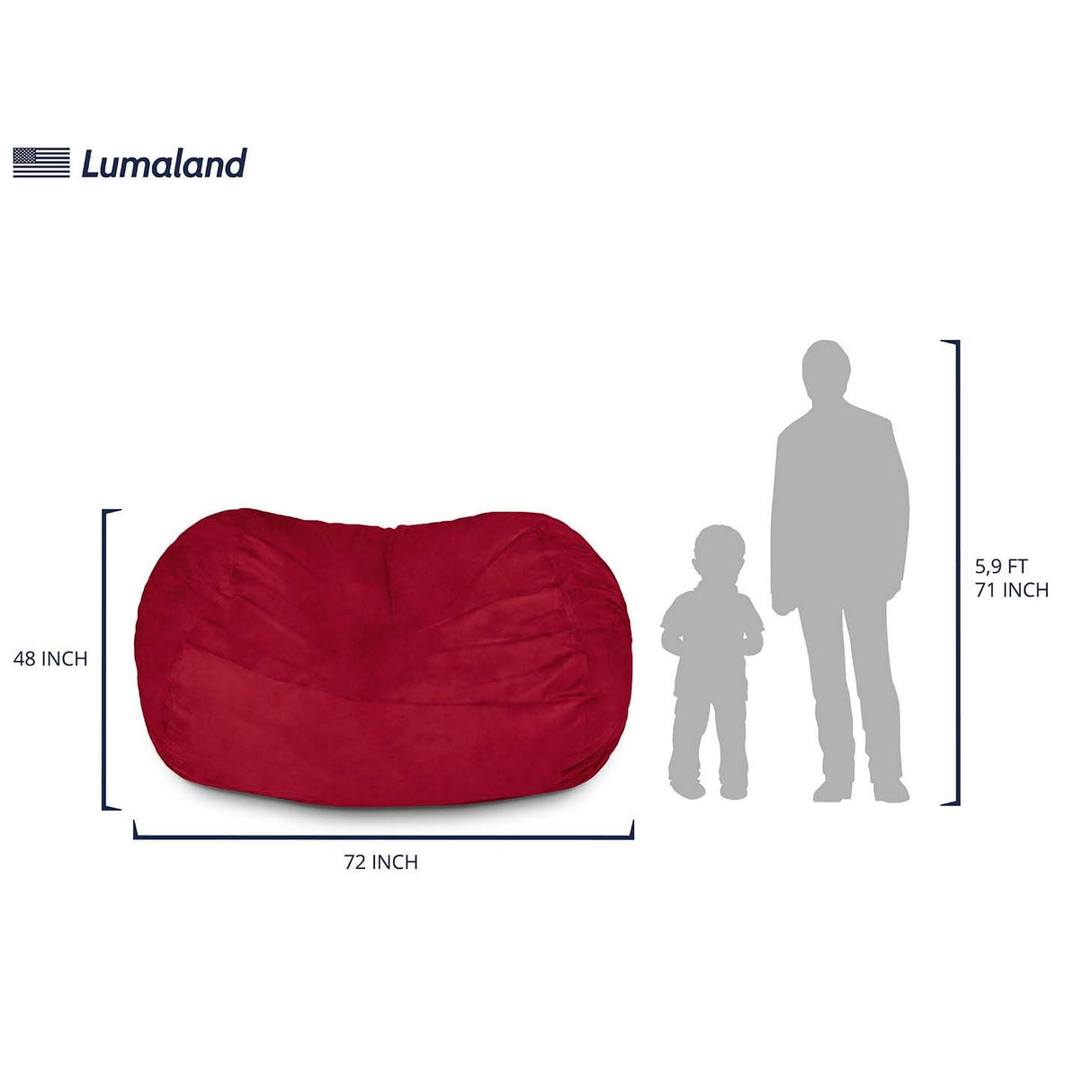 Bean Bag Chair by Beanbag Factory