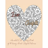Love Confetti An Adult Coloring Book of Relaxing Heart-Shaped Patterns