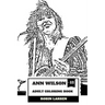 Ann Wilson Adult Coloring Book: Lead Singer of the Heart and Rock Diva, Dramatic Soprano Voice and Talent Inspired Adult Coloring Book
