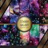 Scrapbook Paper: Starry Galaxy: Double Sided Craft Paper For Card Making, Origami & DIY Projects Scrapbooking Paper Pad
