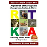 My First Book about the Alphabet of Marsupials (Kangaroos, Koalas, & More) - Amazing Animal Books - Children's Picture Books