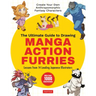 The Ultimate Guide to Drawing Manga Action Furries: Create Your Own Anthropomorphic Fantasy Characters: Lessons from 14 Leading Japanese Illustrators