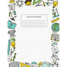 Back to School Graph Paper Notebook: (Large, 8.5"x11") 100 Pages, 4 Squares per Inch, Math and Science Graph Paper Composition Notebook for Students