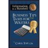 Business Tips and Taxes For Writers