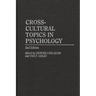 Cross-Cultural Topics in Psychology: 2nd Edition