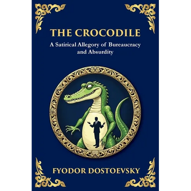 The Crocodile: A Satirical Tale of Absurdity, Society, and Human Delusion (Large Print Deluxe Edition For Easy Reading)
