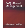 FAQ - Brand Management
