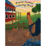 Farm Scenes Coloring Book: Country Scenes, Barns, Farm Animals For Adults To Color