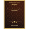 Common Stocks as Long Term Investments