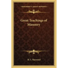 Great Teachings of Masonry