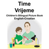 English-Croatian Time/Vrijeme Children's Bilingual Picture Book